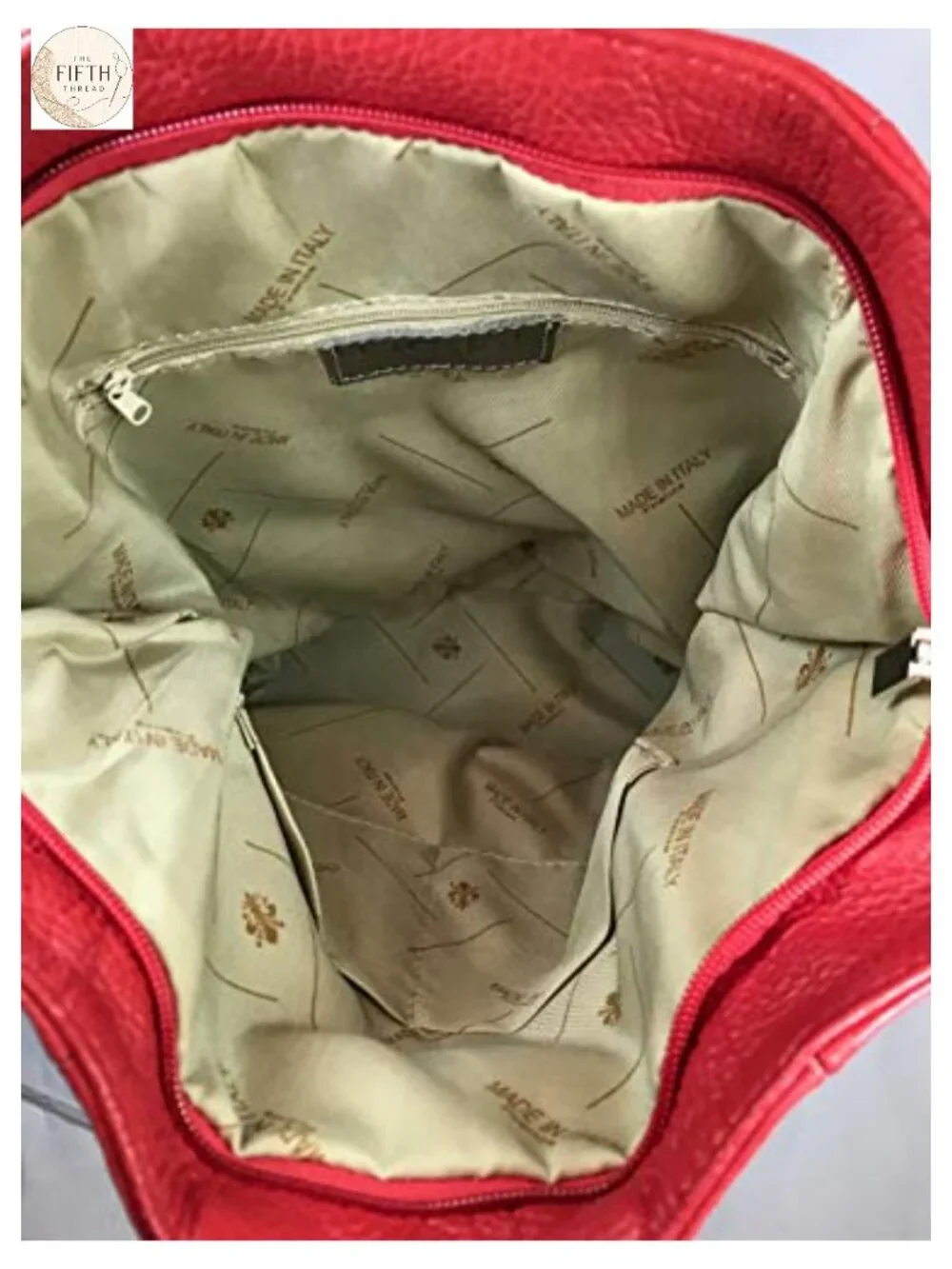 Convertible Italian Leather Backpack Purse Tote 3-in-1